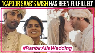 Neetu Kapoor pens a heartfelt note as she remembers Rishi Kapoor post Ranbir-Alia Bhatt wedding