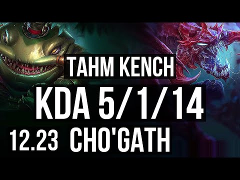 TAHM KENCH vs CHO'GATH (TOP) | 5/1/14, 500+ games | TR Diamond | 12.23