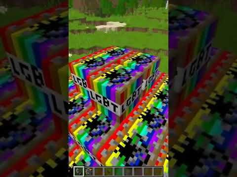Cursed Rainbow TNT in Minecraft?! 😱