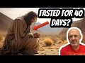 Why Did Jesus Fast For 40 Days In The Wilderness Sam Shamoun