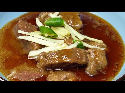 Mouth Watering 😋😋 Beef Nihari Recipe | Easy Nihari | Cook With Nadia