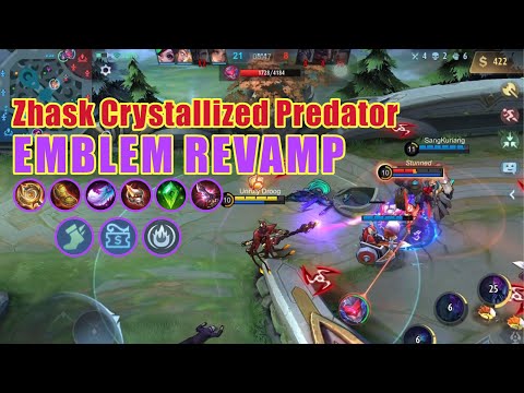 Zhask | Crystallized Predator | Emblem Revamp | Gameplay
