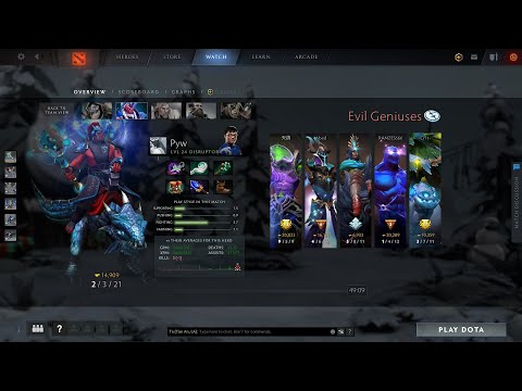 dota2sup Pyw Disruptor - EG vs VG - ONE DOTA2 SINGAPORE by PGL