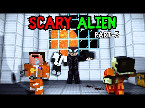 SCARY ALIEN Minecraft Haunted Carnival PART-3