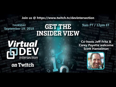 Scott Hanselman joins Jeff and Carey to talk about technology in 2019