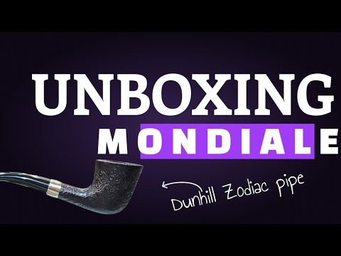 Unboxing Dunhill Limited Edition The White Spot Zodiac Pipe 2025 "Anno del serpente“