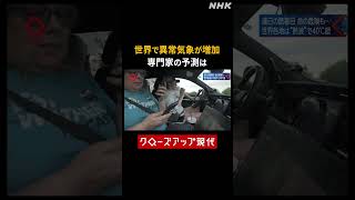 熱波、山火事、嵐…世界で増加する異常気象 専門家の予測は【クロ現】| NHK | #shorts