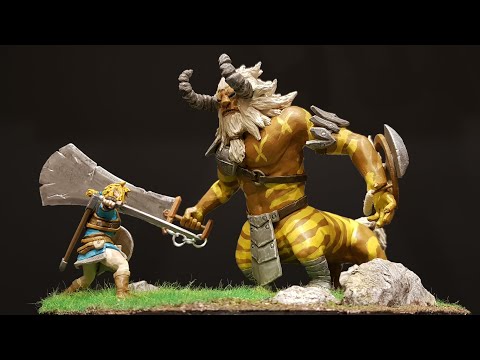How to Make Link vs a Lynel / Breath of the Wild / Polymer Clay