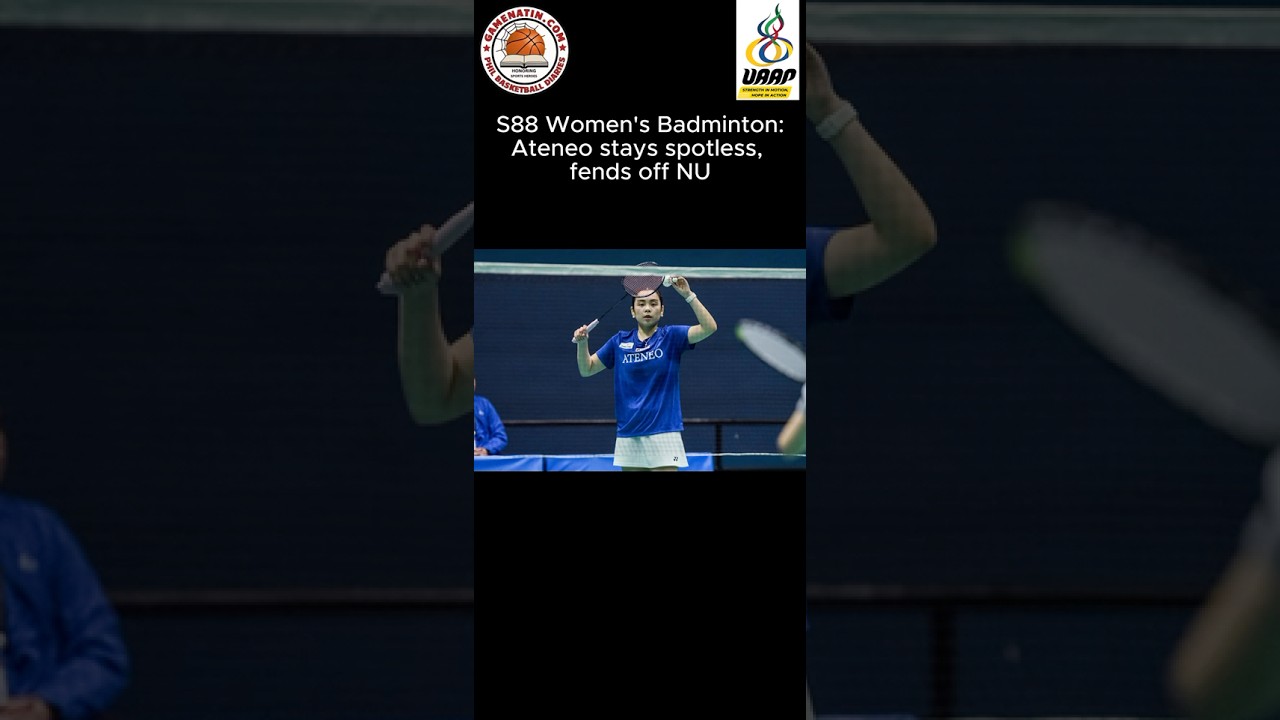 UAAP Women's Badminton: UP, Ateneo top women's badminton table