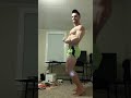 New Classic Physique posing at home - bodybuilding poses too
