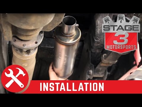 2011-2014 F150 Magnaflow 3" Turn-Down Cat-back Exhaust Kit Install
