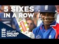 5 Sixes In A Row Mascarenhas Smashes Yuvraj England V India 2007 Highlights