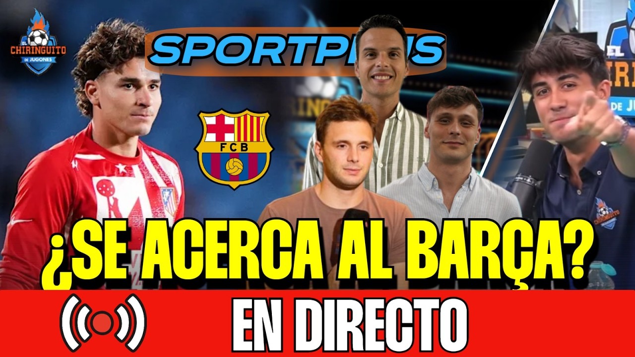 🚨¡EXCLUSIVA SOBRE JULIÁN ALVAREZ Y EL BARÇA! | Sportplus | Chiringuito Inside