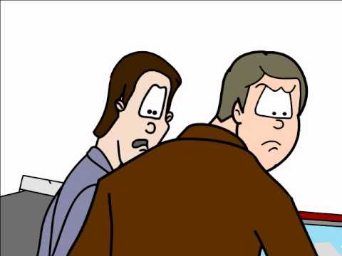 I'm A ROCK! cartoon - Car Vandalism