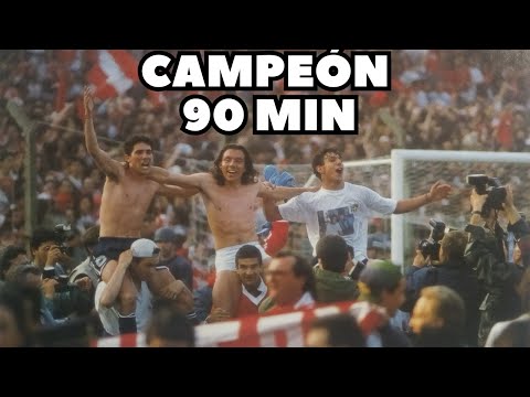 INDEPENDIENTE 4-0 HURACÁN partido completo Clausura 1994 Recorrido x fecha 19