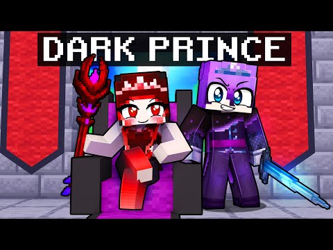 Playing as a DARK PRINCE in Minecraft!