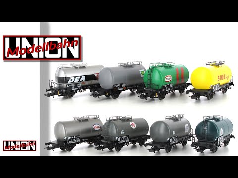 Produktpräsentation: Kesselwagen Bauart Uerdingen - Modellbahn Union - Spur H0 1:87