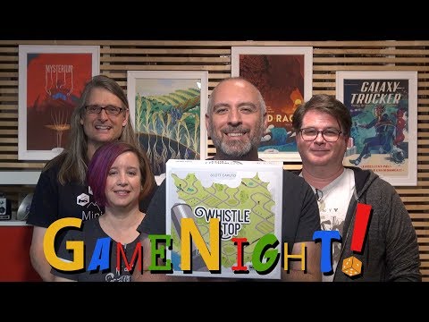 Whistle Stop - GameNight! Se5 Ep19 - How to Play and Playthrough