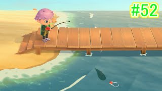 【あつまれどうぶつの森】ヤシの木に珍しい虫がたくさん#52【ユートピア島】