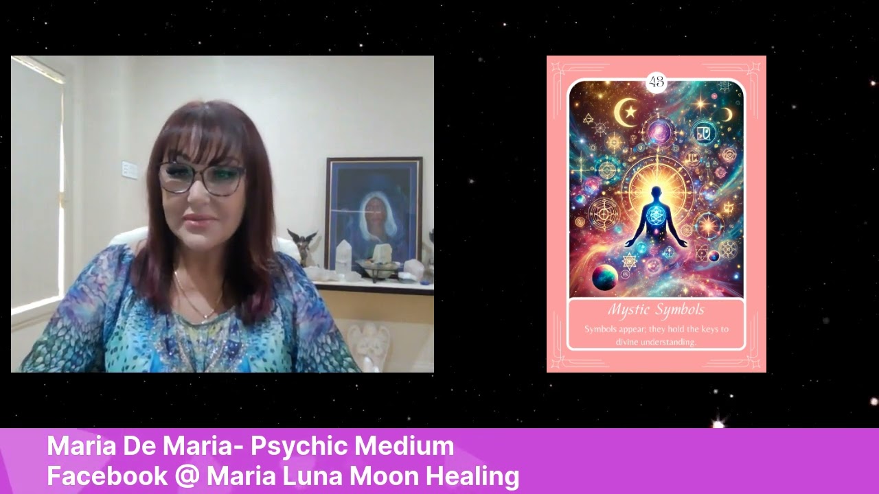 Card 43: Mystic Symbols - Maria De Maria | Psychic Medium