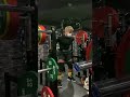 めっちゃ軽かったスクワット220kg‼︎‼︎ (ベルト締め忘れてます。)