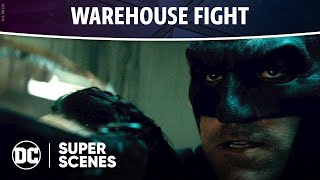 Batman v Superman - Warehouse Fight | Super Scenes | DC