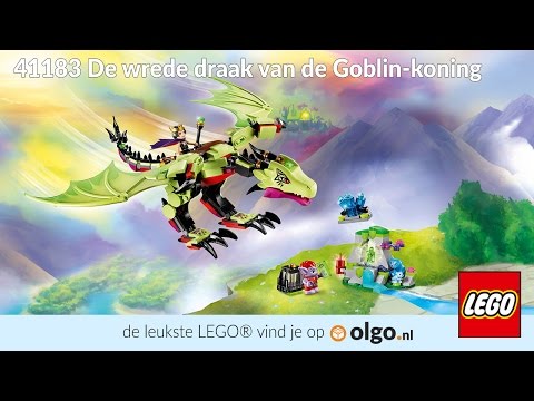 LEGO Elves 41183 De wrede draak van de Goblin-koning | 3d Review filmpje