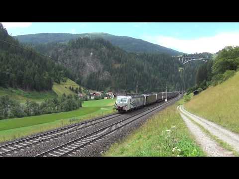 DOPPIA DI VECTRON 193 TITOLARI DEL MERCI TRANSITA A S. JODOK (A) MERC. 4 - 7 - 2018