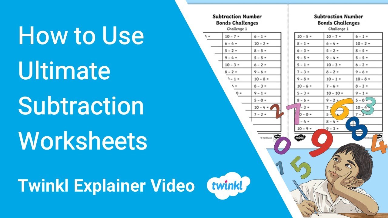 How to Use Ultimate Subtraction Worksheets