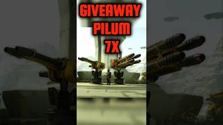 MEGA GIVEAWAY - PILUM! #warrobots #reels #foryou #tiktok #gaming #gamer #gameplay #shorts #viral