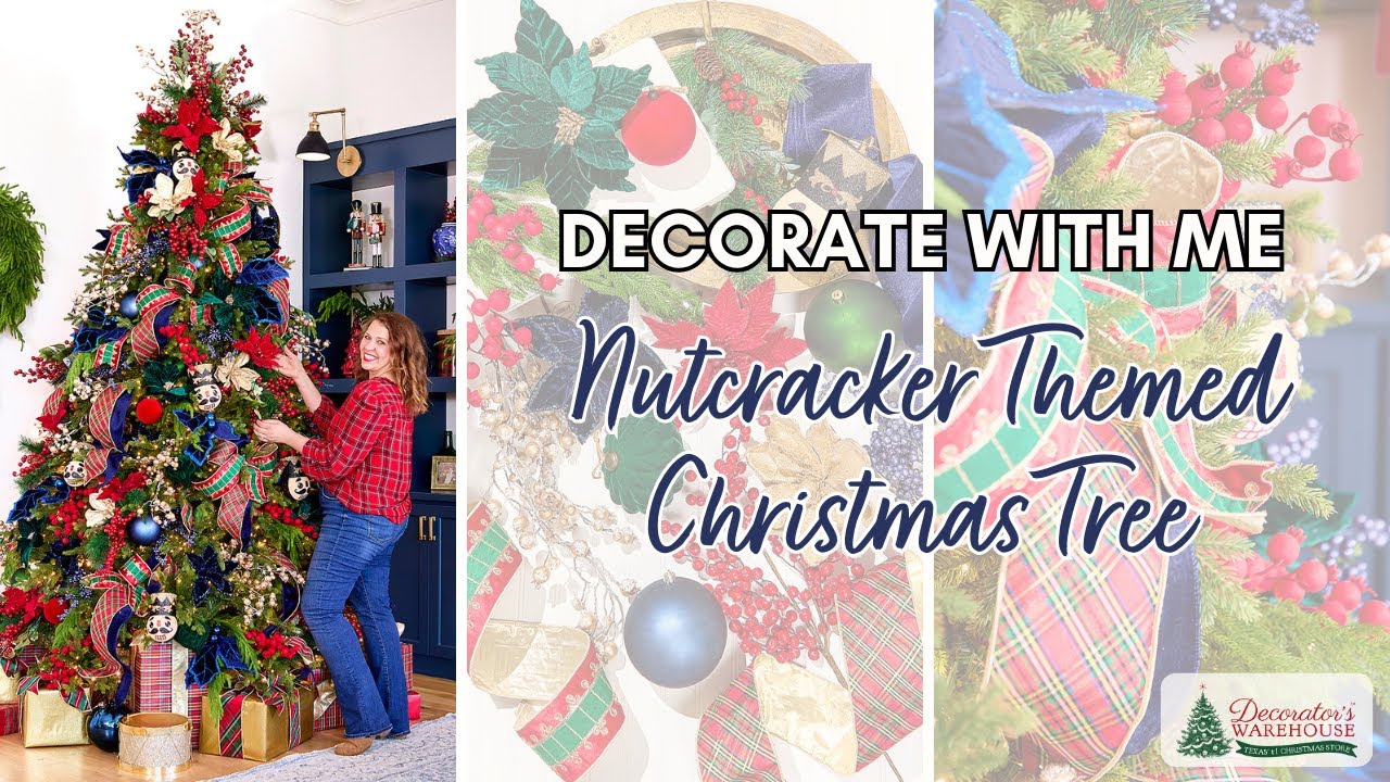 Nutcracker Full Christmas Tree Tutorial