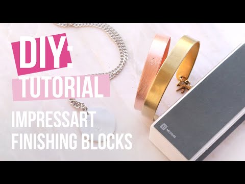 Sieraden maken: ImpressArt afwerking-en polijstblokken ♡ DIY | Betaalbarekralen