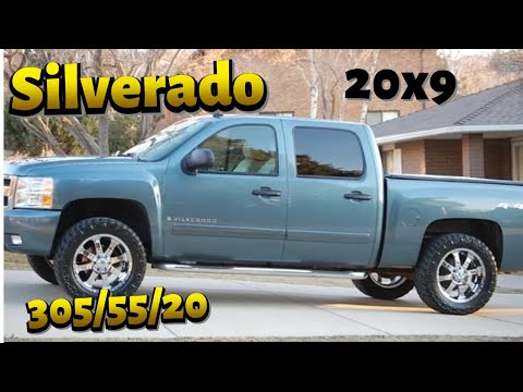 2007 Silverado 20" wheels 305/55/20 Nitto Trail Grapplers | Trimming the fenders