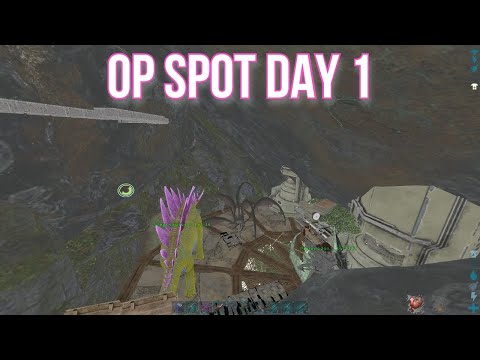 CLAIMING THE BEST SPOT ON EXTINCTION DAY 1 ARK - ARK:SURVIVAL EVOLVED