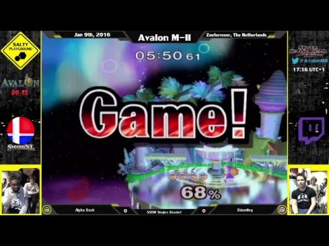 Avalon M-II - Alpha Dash (Green ICs) Vs Däumling (ICs) - SSBM Singles Winners R4