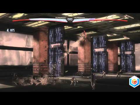 Injustice Gods Among Us Walkthrough Red Son DLC -- Superman S.T.A.R Lab Mission 245 -- 3 Stars Guide