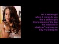 Selfish Girl by Rihanna (Lyrics)