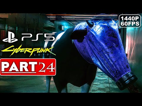 CYBERPUNK 2077 Gameplay Walkthrough Part 24 [1440P 60FPS PS5] - No Commentary (FULL GAME)