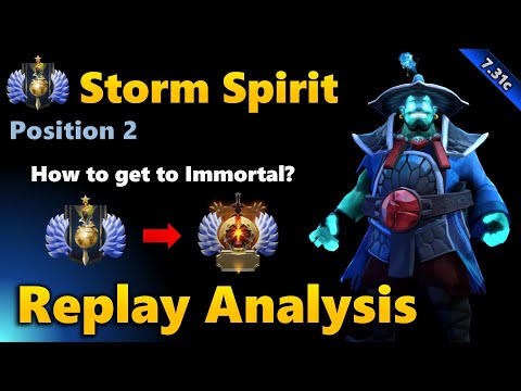How a Divine Mid Player can get to Immortal | Dota 2 7.31c