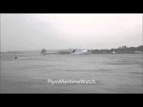 HNLMS Holland Leaving Devonport