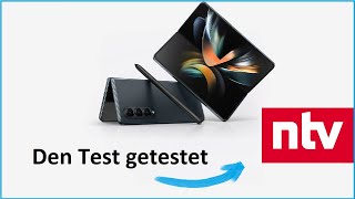 Ich teste NTV und NTV testet das Samsung Galaxy Z Fold 4 im Smartphone-Check - Moschuss