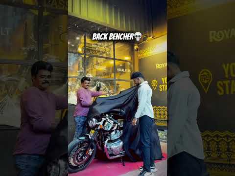Back bencher💀!! #royalenfield #gt650 #gt650delivery #mrclean #viral #trending #trendingshorts #fyp