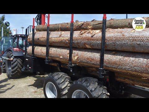 Interforst 2022 I Watch Gepima's 'moveable' forestry trailer in action