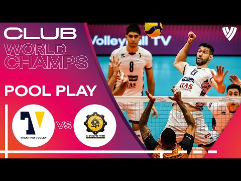 Trentino Itas vs. Shahdab Yazd - Pool B | Highlights | Men's Club World Champs 2024