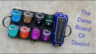 Video thumbnail for My Danelectro Food Series Pedalboard! by Daniel Taylor