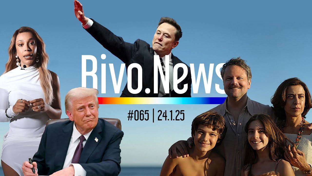 POSSE DE TRUMP, RESPOSTA DE ERIKA HILTON, FOFOCA DO OBAMA E BRASIL NO OSCAR | RivoNews #065 - 24/01