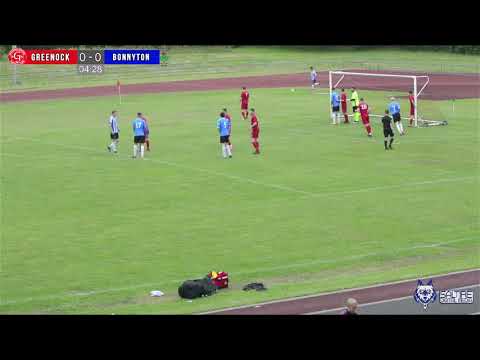 LIVE: Greenock Juniors 1-3 Bonnyton Thistle -  Pre Season - 03/07/21