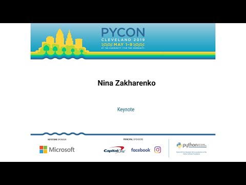 Image thumbnail for talk PyCon 2019 - Keynote - Nina Zakharenko