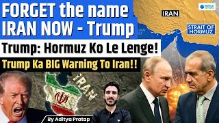US-Iran War: Trump Threatens Iran Over Strait of Hormuz | Middle East Crisis 2026