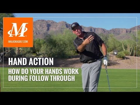 Malaska Golf // How Your Hands Work During Follow Through